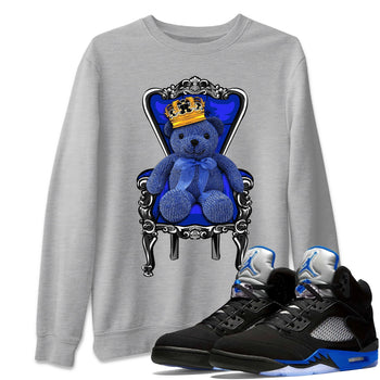 Jordan 5 Racer Blue Sneaker Match Tees Royal Bear Sneaker Tees Jordan 5 Racer Blue Sneaker Release Tees Unisex Shirts