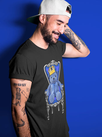 Jordan 5 Racer Blue Sneaker Match Tees Royal Bear Sneaker Tees Jordan 5 Racer Blue Sneaker Release Tees Unisex Shirts