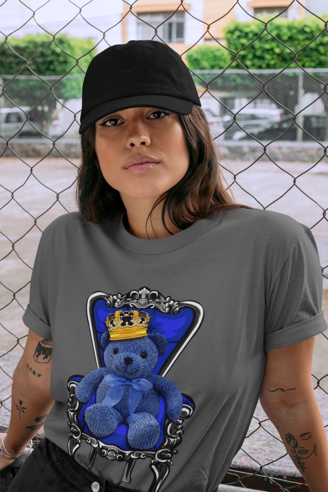 Jordan 5 Racer Blue Sneaker Match Tees Royal Bear Sneaker Tees Jordan 5 Racer Blue Sneaker Release Tees Unisex Shirts