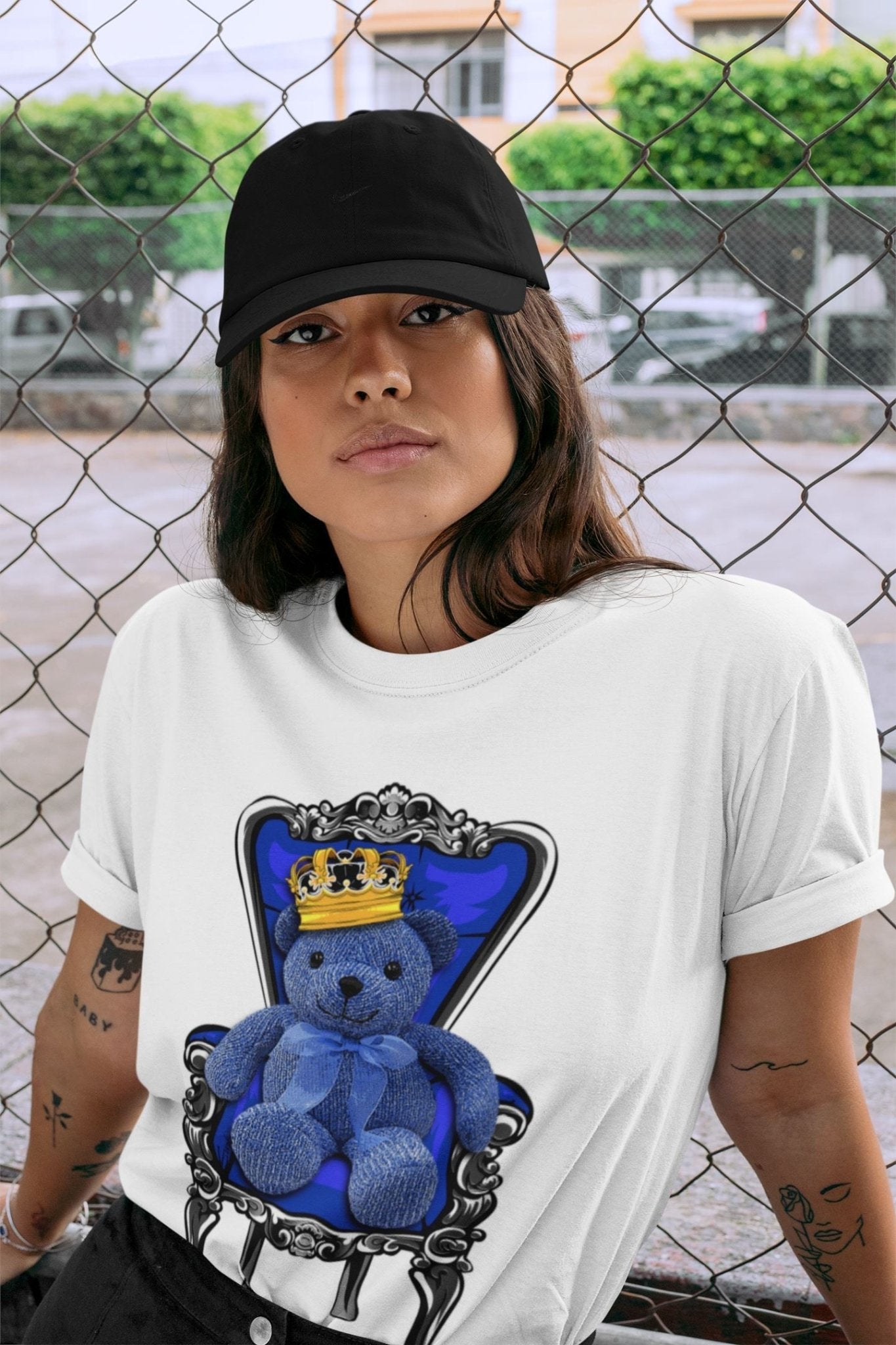 Jordan 5 Racer Blue Sneaker Match Tees Royal Bear Sneaker Tees Jordan 5 Racer Blue Sneaker Release Tees Unisex Shirts