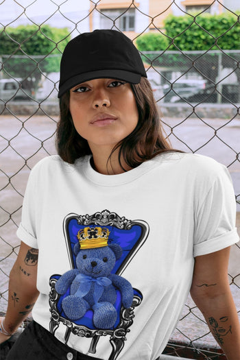 Jordan 5 Racer Blue Sneaker Match Tees Royal Bear Sneaker Tees Jordan 5 Racer Blue Sneaker Release Tees Unisex Shirts