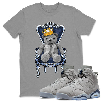 Jordan 6 Georgetown Sneaker Match Tees Royal Bear Sneaker Tees Jordan 6 Georgetown Sneaker Release Tees Unisex Shirts