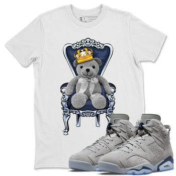 Jordan 6 Georgetown Sneaker Match Tees Royal Bear Sneaker Tees Jordan 6 Georgetown Sneaker Release Tees Unisex Shirts