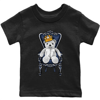 Jordan 6 Midnight Navy Sneaker Match Tees Royal Bear Sneaker Tees Jordan 6 Midnight Navy Sneaker Release Tees Kids Shirts
