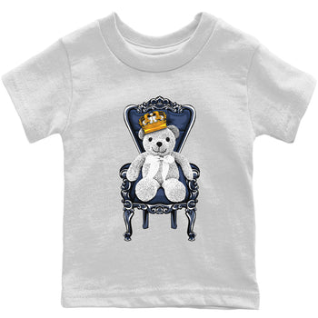 Jordan 6 Midnight Navy Sneaker Match Tees Royal Bear Sneaker Tees Jordan 6 Midnight Navy Sneaker Release Tees Kids Shirts