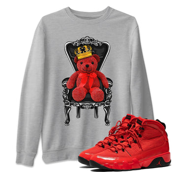 Jordan 9 Chile Red Sneaker Match Tees Royal Bear Sneaker Tees Jordan 9 Chile Red Sneaker Release Tees Unisex Shirts