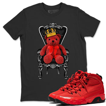 Jordan 9 Chile Red Sneaker Match Tees Royal Bear Sneaker Tees Jordan 9 Chile Red Sneaker Release Tees Unisex Shirts