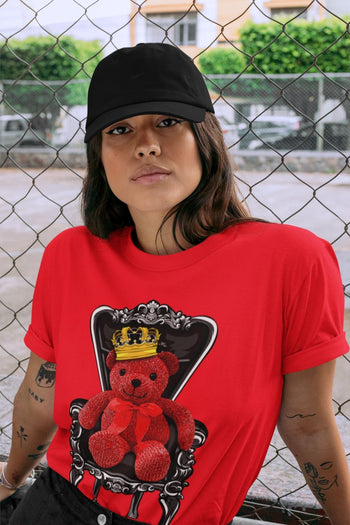 Jordan 9 Chile Red Sneaker Match Tees Royal Bear Sneaker Tees Jordan 9 Chile Red Sneaker Release Tees Unisex Shirts