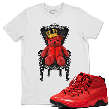 Jordan 9 Chile Red Sneaker Match Tees Royal Bear Sneaker Tees Jordan 9 Chile Red Sneaker Release Tees Unisex Shirts