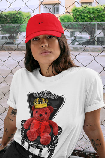 Jordan 9 Chile Red Sneaker Match Tees Royal Bear Sneaker Tees Jordan 9 Chile Red Sneaker Release Tees Unisex Shirts