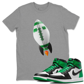 Air Jordan 1 Celtics Rugby Rocket Crew Neck Sneaker Tees Air Jordan 1 Celtics Sneaker T-Shirts Size Chart