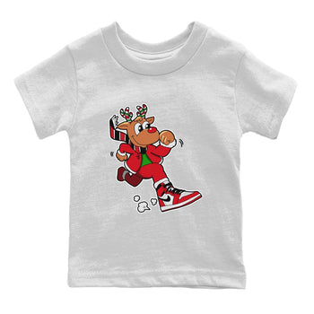 Jordan 1 Lost & Found Sneaker Match Tees Running Reindeer Sneaker Tees Jordan 1 Lost & Found Sneaker Release Tees Kids Shirts