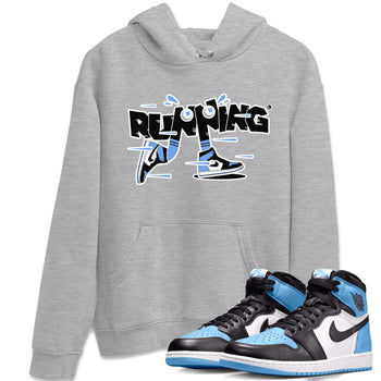 Air Jordan 1 Retro High OG UNC Toe Shirt to match Jordans Running Shoes Sneaker Tees AJ1 UNC Toe SNRT Sneaker Release Tees Crew Neck T-Shirts Heather Grey 1