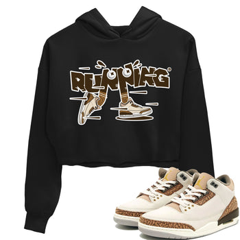Air Jordan 3 Palomino Sneaker Match Tees Running Shoes Sneaker Tees AJ3 Palomino Sneaker Release Tees Women's Shirts Black 1
