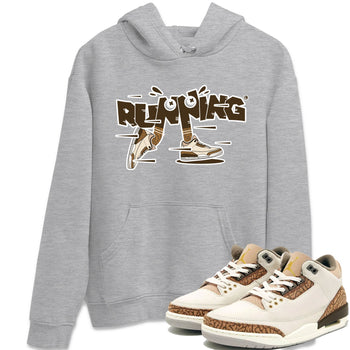 Air Jordan 3 Palomino Sneaker Match Tees Running Shoes Sneaker Tees AJ3 Palomino Sneaker Release Tees Unisex Shirts Heather Grey 1