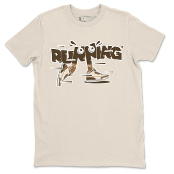 Air Jordan 3 Palomino Sneaker Match Tees Running Shoes Sneaker Tees AJ3 Palomino Sneaker Release Tees Unisex Shirts Natural 2