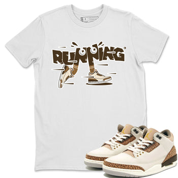 Air Jordan 3 Palomino Sneaker Match Tees Running Shoes Sneaker Tees AJ3 Palomino Sneaker Release Tees Unisex Shirts White 1
