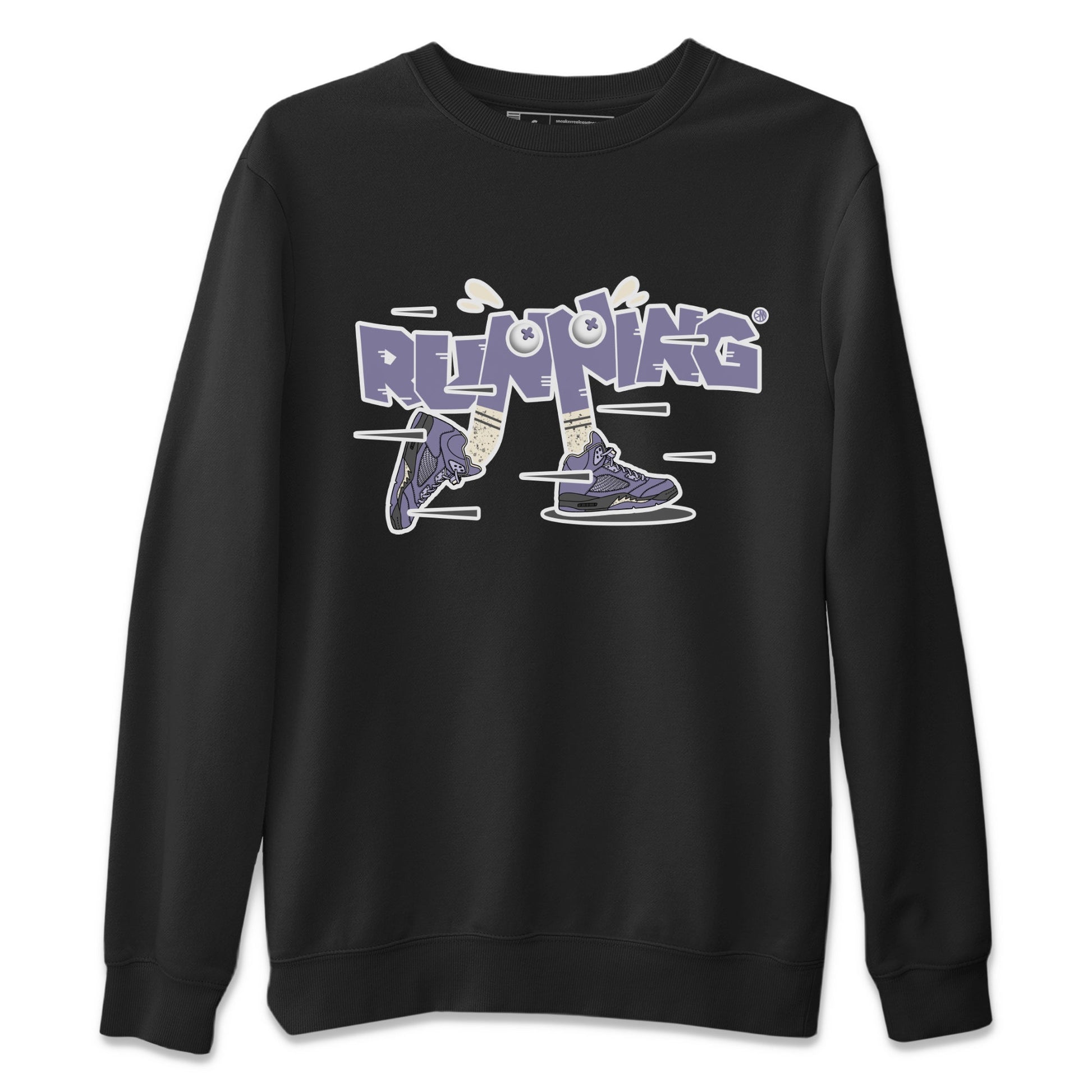 Air Jordan 5 Indigo Haze Sneaker Match Tees Running Shoes Sneaker Tees AJ5 Indigo Haze Sneaker Release Tees Unisex Shirts Black 2