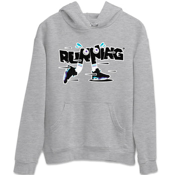 Air Jordan 6 Aqua Sneaker Match Tees Running Shoes Sneaker Tees AJ6 Aqua Sneaker Release Tees Unisex Shirts Heather Grey 2