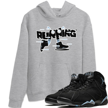 Air Jordan 7 Chambray Sneaker Match Tees Running Shoes Sneaker Tees AJ7 Chambray Sneaker Release Tees Unisex Shirts Heather Grey 1