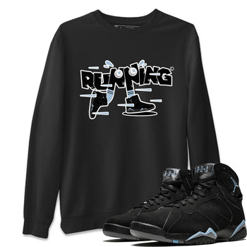 Air Jordan 7 Chambray Sneaker Match Tees Running Shoes Sneaker Tees AJ7 Chambray Sneaker Release Tees Unisex Shirts Black 1
