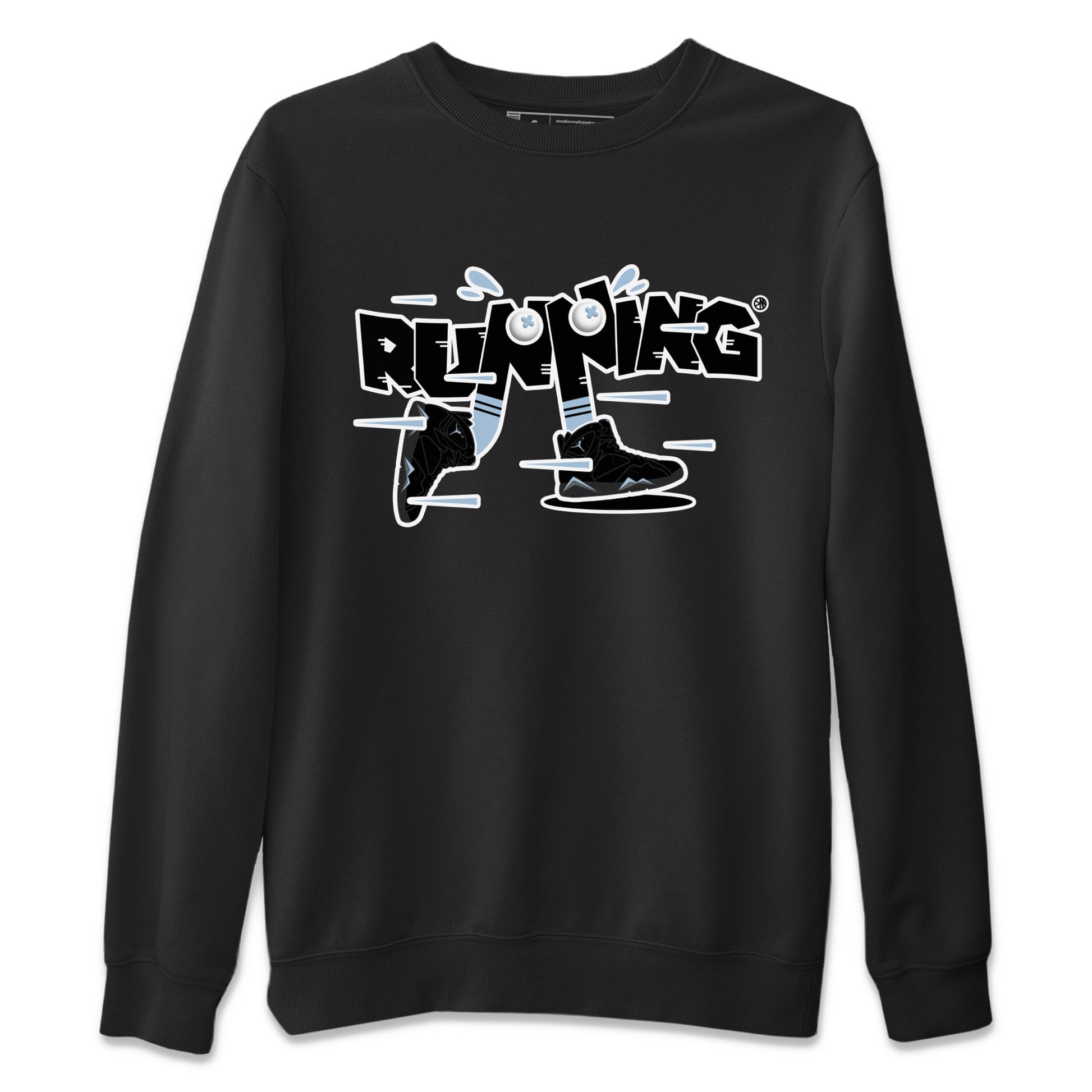 Air Jordan 7 Chambray Sneaker Match Tees Running Shoes Sneaker Tees AJ7 Chambray Sneaker Release Tees Unisex Shirts Black 2