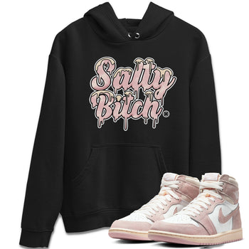 Air Jordan 1 Washed Pink Sneaker Match Tees Salty Bitch Sneaker Tees Air Jordan 1 High OG WMNS Washed Pink Sneaker Release Tees Unisex Shirts Black 1