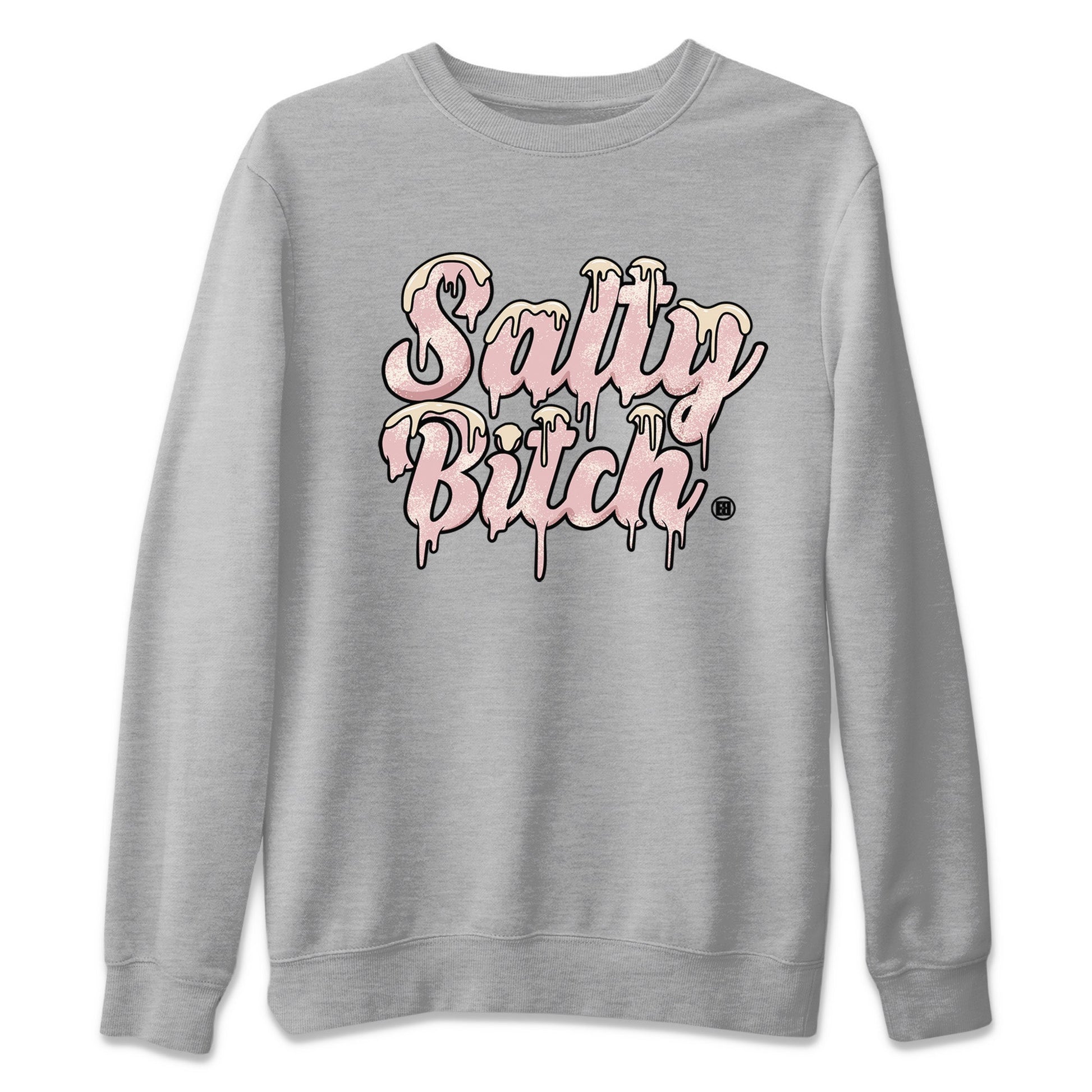 Air Jordan 1 Washed Pink Sneaker Match Tees Salty Bitch Sneaker Tees Air Jordan 1 High OG WMNS Washed Pink Sneaker Release Tees Unisex Shirts Heather Grey 2