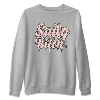 Air Jordan 1 Washed Pink Sneaker Match Tees Salty Bitch Sneaker Tees Air Jordan 1 High OG WMNS Washed Pink Sneaker Release Tees Unisex Shirts Heather Grey 2