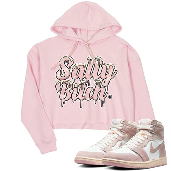 Air Jordan 1 Washed Pink Sneaker Match Tees Salty Bitch Sneaker Tees Air Jordan 1 High OG WMNS Washed Pink Sneaker Release Tees Women's Shirts Pink 1