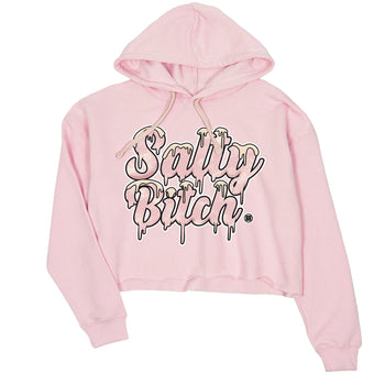 Air Jordan 1 Washed Pink Salty Bitch WMNS Cotton Sneaker Hoodie Air Jordan 1 Washed Pink Sneaker Crop Hoodie Washing and Care Tip
