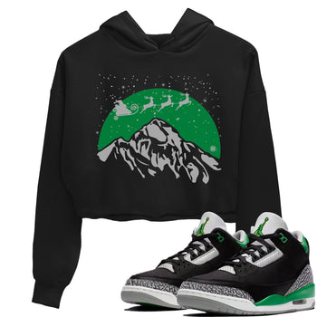 Jordan 3 Pine Green Sneaker Match Tees Santa Silhouette Sneaker Tees Jordan 3 Pine Green Sneaker Release Tees Women's Shirts