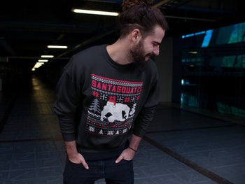Jordan 4 Red Thunder Sneaker Match Tees Santa Squatch Sneaker Tees Jordan 4 Red Thunder Sneaker Release Tees Unisex Shirts