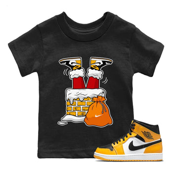 Jordan 1 Taxi Sneaker Match Tees Santa Stuck In Chimney Sneaker Tees Jordan 1 Taxi Sneaker Release Tees Kids Shirts