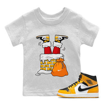 Jordan 1 Taxi Sneaker Match Tees Santa Stuck In Chimney Sneaker Tees Jordan 1 Taxi Sneaker Release Tees Kids Shirts