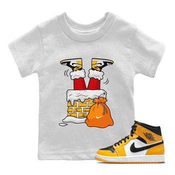 Jordan 1 Taxi Sneaker Match Tees Santa Stuck In Chimney Sneaker Tees Jordan 1 Taxi Sneaker Release Tees Kids Shirts