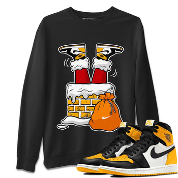 Jordan 1 Taxi Sneaker Match Tees Santa Stuck In Chimney Sneaker Tees Jordan 1 Taxi Sneaker Release Tees Unisex Shirts