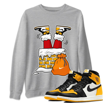 Jordan 1 Taxi Sneaker Match Tees Santa Stuck In Chimney Sneaker Tees Jordan 1 Taxi Sneaker Release Tees Unisex Shirts