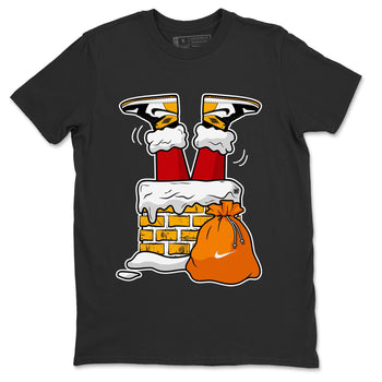 Jordan 1 Taxi Sneaker Match Tees Santa Stuck In Chimney Sneaker Tees Jordan 1 Taxi Sneaker Release Tees Unisex Shirts