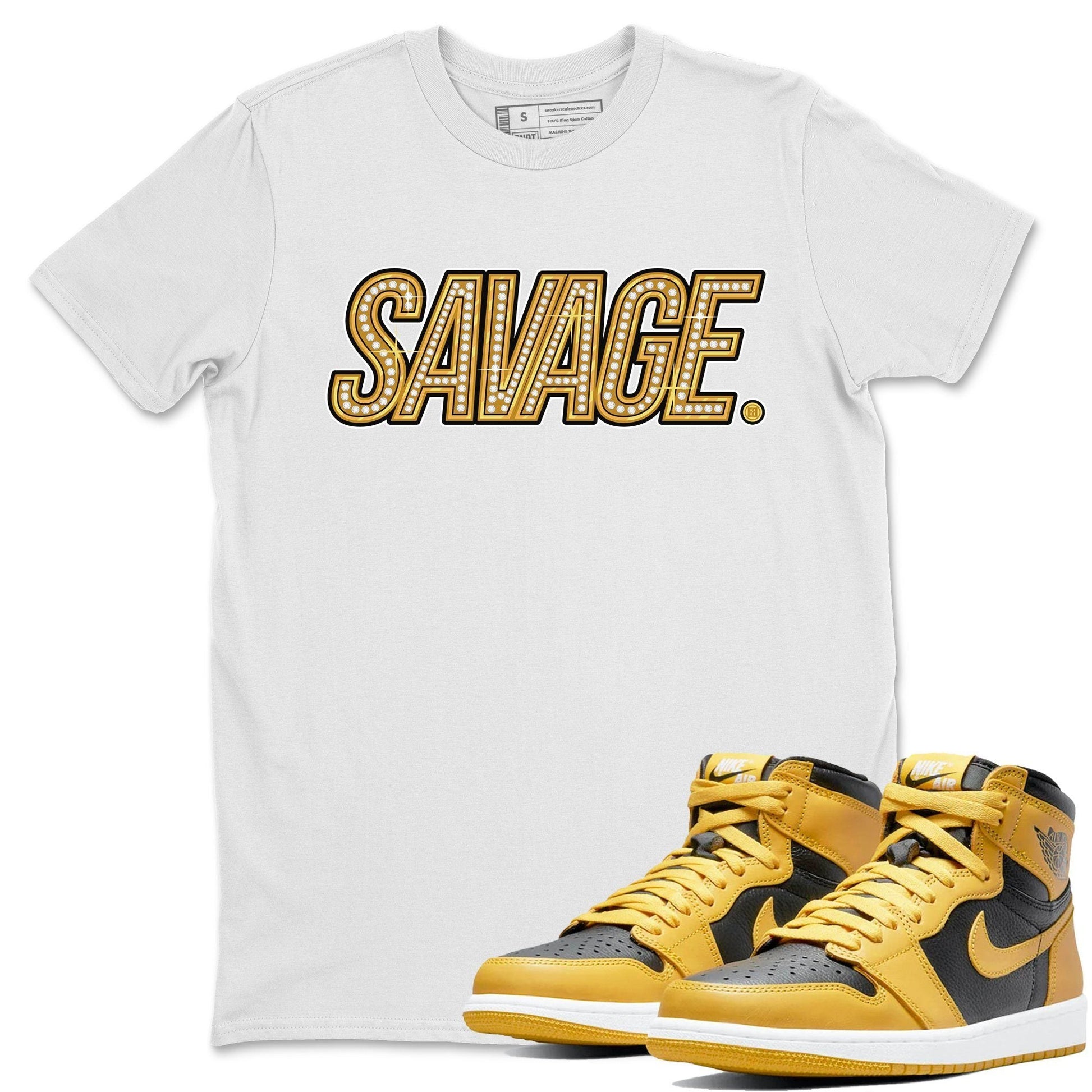 Jordan 1 Pollen Sneaker Match Tees Savage Sneaker Tees Jordan 1 Pollen Sneaker Release Tees Unisex Shirts