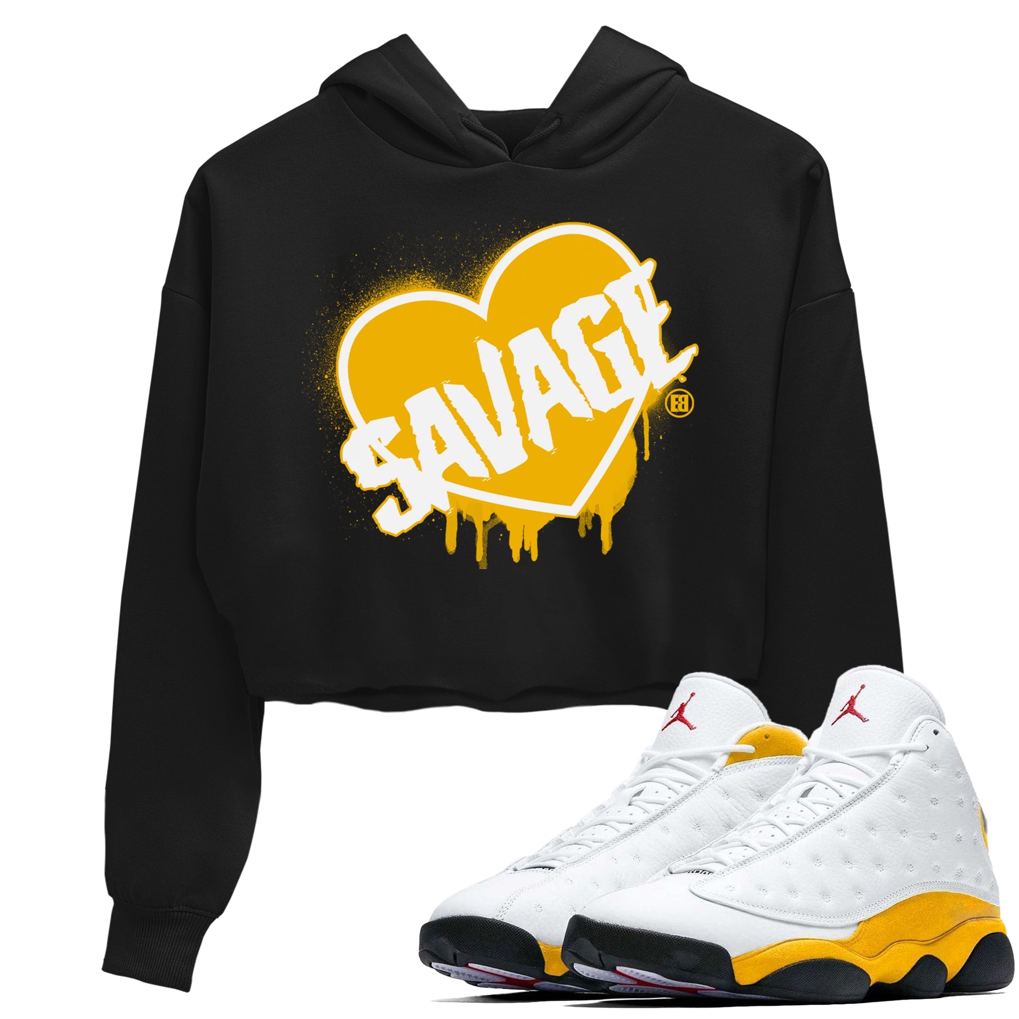 Jordan 13 Del Sol Sneaker Match Tees Savage Love Sneaker Tees Jordan 13 Del Sol Sneaker Release Tees Women's Shirts