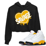 Jordan 13 Del Sol Sneaker Match Tees Savage Love Sneaker Tees Jordan 13 Del Sol Sneaker Release Tees Women's Shirts