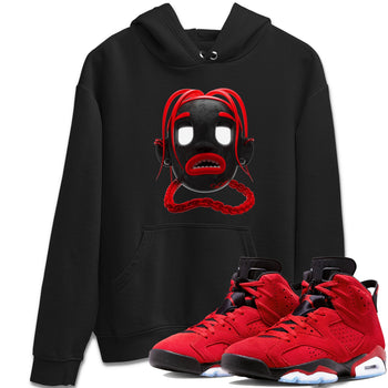 Air Jordan 6 Toro Bravo Sneaker Match Tees Goosebumps Boy Sneaker Tees 3D Graphic Design Shirts AJ6 Toro Bravo Sneaker Release Tees Unisex Shirts Black 1