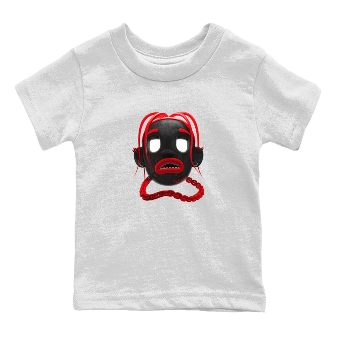 Air Jordan 6 Toro Bravo Sneaker Match Tees Goosebumps Boy Sneaker Tees 3D Graphic Design Shirts AJ6 Toro Bravo Sneaker Release Tees Kids Shirts White 2