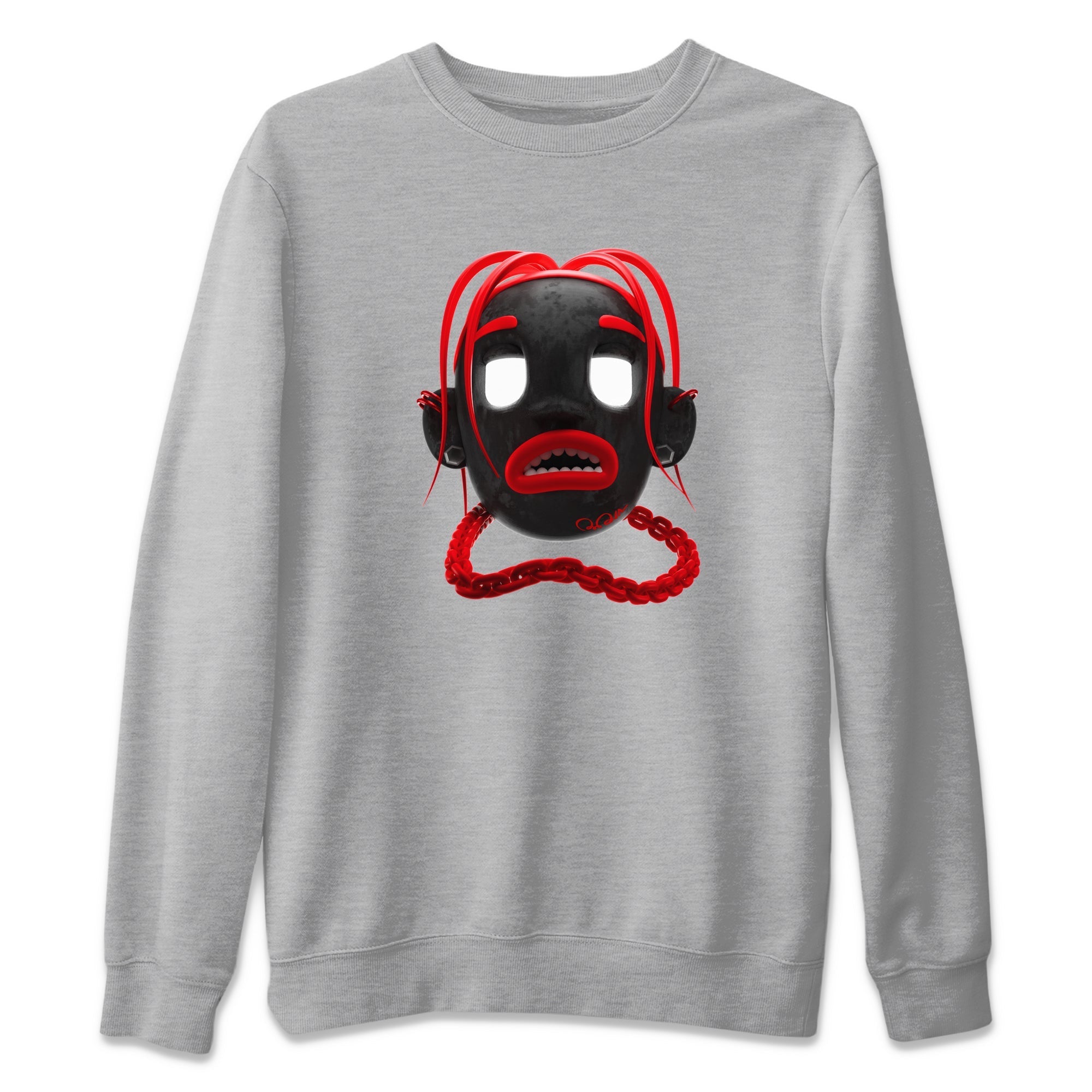 Air Jordan 6 Toro Bravo Sneaker Match Tees Goosebumps Boy Sneaker Tees 3D Graphic Design Shirts AJ6 Toro Bravo Sneaker Release Tees Unisex Shirts Heather Grey 2