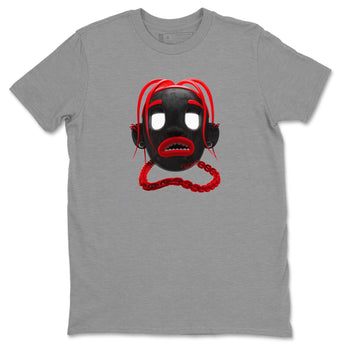 Air Jordan 6 Toro Bravo Sneaker Match Tees Goosebumps Boy Sneaker Tees 3D Graphic Design Shirts AJ6 Toro Bravo Sneaker Release Tees Unisex Shirts Heather Grey 2