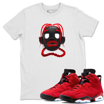 Air Jordan 6 Toro Bravo Sneaker Match Tees Goosebumps Boy Sneaker Tees 3D Graphic Design Shirts AJ6 Toro Bravo Sneaker Release Tees Unisex Shirts White 1