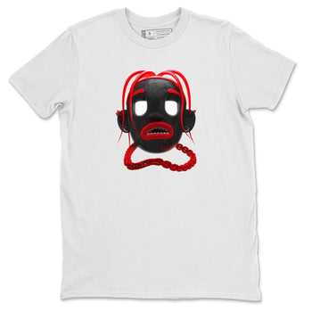 Air Jordan 6 Toro Bravo Sneaker Match Tees Goosebumps Boy Sneaker Tees 3D Graphic Design Shirts AJ6 Toro Bravo Sneaker Release Tees Unisex Shirts White 2