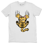 Jordan 1 Pollen Sneaker Match Tees Scratching Cat Sneaker Tees Jordan 1 Pollen Sneaker Release Tees Unisex Shirts