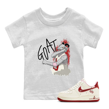 Air Force 1 Valentines Day Sneaker Match Tees Screaming Goat Sneaker Tees Air Force 1 Valentines Day Sneaker Release Tees Kids Shirts